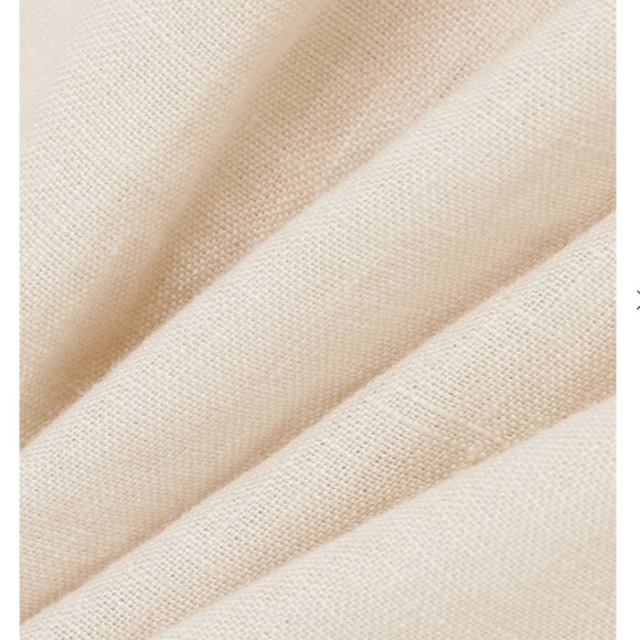 Deiji Studios The Slip Linen Midi Dress in Beige, XS, NWT - Picture 4 of 8